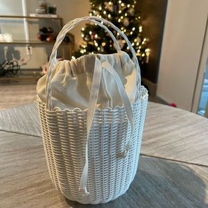 Palorosa White Small Bucket Bag